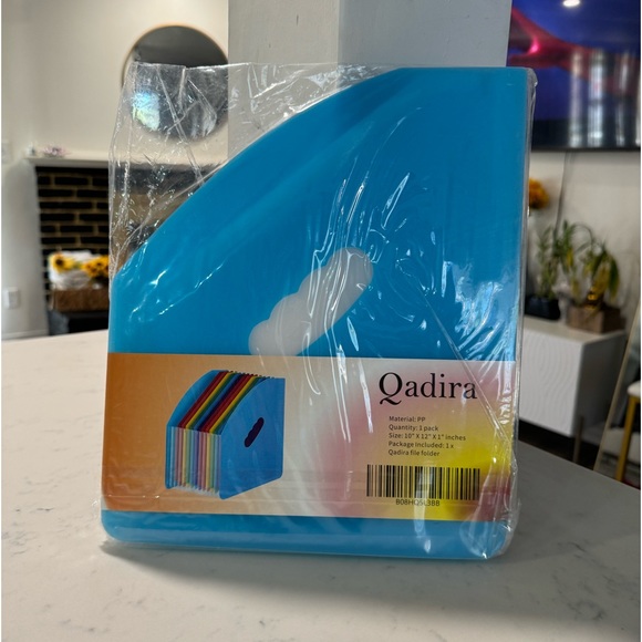 LAST PRICE🍒🤍QADIRA file folder 12 pockets accordion style ✨ - Picture 3 of 10